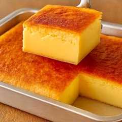 Milk Cake in 5 Minutes! Fluffy, Moist & Cheap