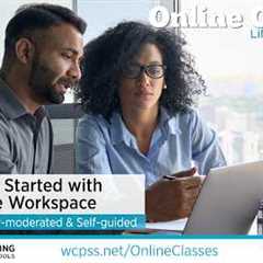 WCPSS Career Training Certificates - Getting Started with Google Workspace