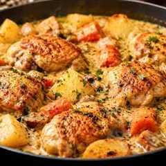 This Creamy Chicken Recipe Is So Delicious, My Family Asks for It Every Week! 😍🍗
