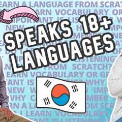 Asking a POLYGLOT How to Learn a Language From SCRATCH ft. @Thelinguist