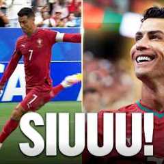 'I'M BACK' 🔥 Cristiano Ronaldo Nets Two Goals in First Half vs Uzbekistan 🤯 2026 FIFA World Cup™