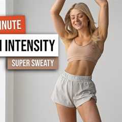 20 MIN KILLER HIIT Full Body Workout - No Equipment - No Repeat Cardio HIIT Home Workout