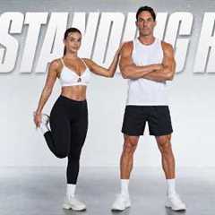 20 Min Standing Cardio HIIT Workout | Calorie Killer (No Repeat, No Equipment)