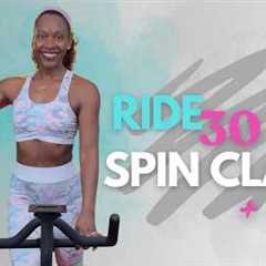 Ride30 Spin Class with Arms Workout | 30-Minute Full Body Indoor Cycling