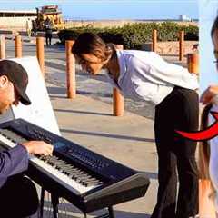 Janitor BLOWS GIRLS' MINDS With Shocking Piano Skills!! 😂🎹