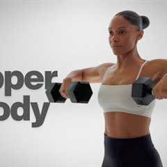 20 minute Upper Body Tone and Strength Dumbbell Routine