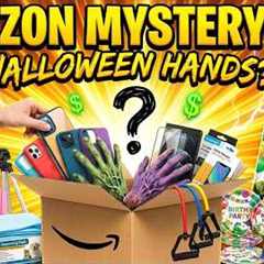 Amazon Mystery Box Unboxing: Phone Cases, Art Easels & Halloween Finds