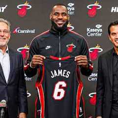 Lebron James Traded To Miami Heat, Joining Giannis & Bam
