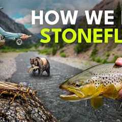 How to Fly Fish the Golden Stonefly Hatch — Dry Dropper Tactics for Beginners