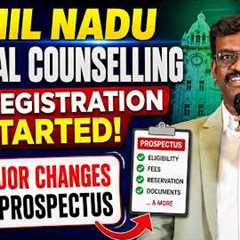 🔴Tamil Nadu Medical Counselling Registration Started - Major Changes in Prospectus | Mizpah Academy