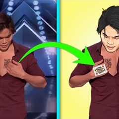 Shin Lim AGT Auditions Amazing Card Trick Secret Revealed | ACE