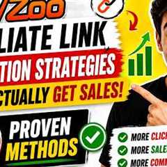 JVZoo Affiliate Link Promotion Strategies That Actually Get Sales (7 Proven Methods)