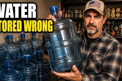 Emergency Water Storage Most Preppers Get Wrong — The Prepper Pantry Gap Nobody Talks About
