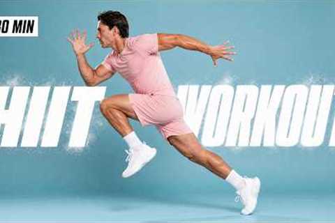 30 Min Full Body HIIT Workout For Fat Burn &amp; Cardio (No Equipment, at Home)