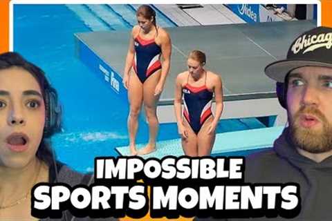 20 IMPOSSIBLE MOMENTS IN SPORTS HISTORY | SOME OF THE MOST CLUTCH PLAYS W'EVE EVER SEEN! (Reaction)