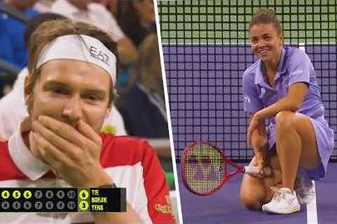 Tennis Players Losing It 😂 | Funniest Moments from Tie Break Tens 2026