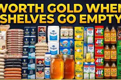 11 Cheap Pantry Staples That'll Be WORTH GOLD When Shelves Go Empty
