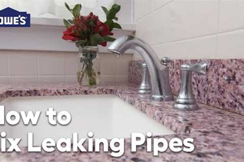 How to Fix Leaking Pipes: Video Guide