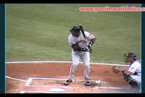 Barry Bonds Slow Motion Baseball Swing - Hitting Mechanics Instruction San Francisco