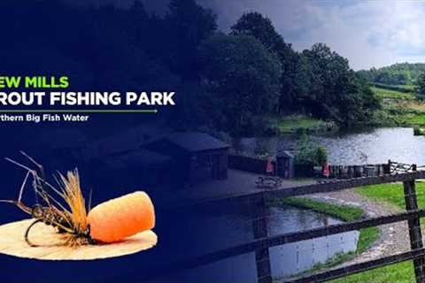 Fly Fishing UK - New Mills Trout Fishing Park - Dry Fly - Straightline Nymphs - The Bung 
