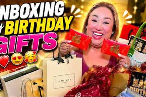 UNBOXING my BIRTHDAY GIFTS | Petite TV
