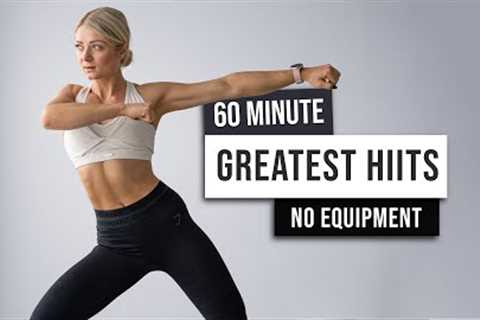 60 MIN BEST OF ✨  Workout - Full Body HIIT Cardio + Abs ! No Equipment, No Repeat