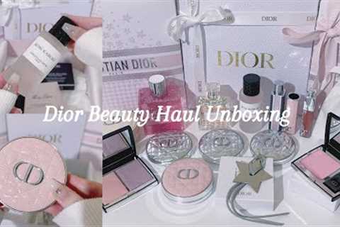 $1500 Dior Beauty Haul and ASMR Unboxing🤍✨ Birthday Haul and Gift Unboxing