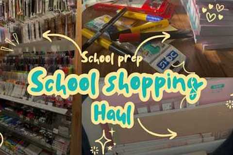 School Shopping Haul 2026 ✏️📚||School Prep Day 📖🌷||School Supplies Haul &amp; Prep
