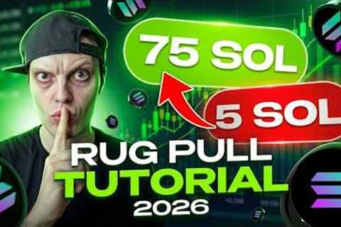 How To Launch A Meme Coin With Rug Pull | Create Solana token (Method of 2026 )