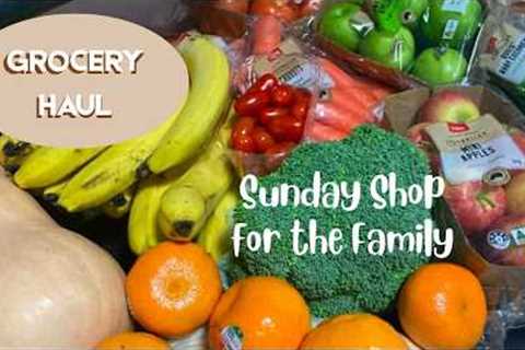 Sunday Grocery Shop | What I Bought &amp; What I Spent