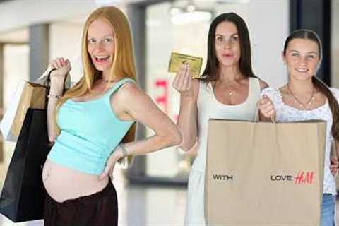 Surprising My PREGNANT Daughter With a Shopping Spree! *no budget*