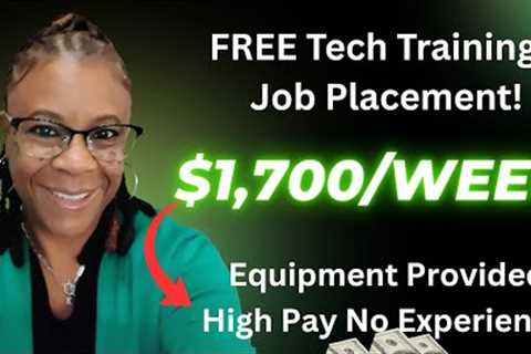 Training + Remote Job Placement | High Pay, Equipment Provided Options 