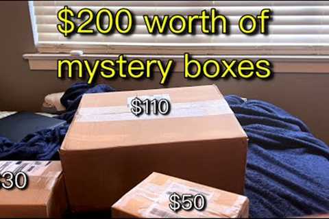 I Bought $200 Worth of Video Game Mystery Boxes...