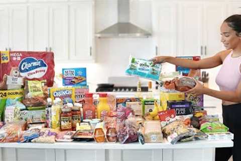 HUGE Grocery Restock | Shop &amp; Organize With Me!