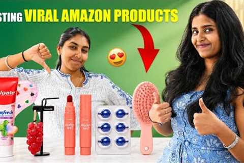 Testing Top Viral Amazon Products on Internet 😱📦 | GenZat