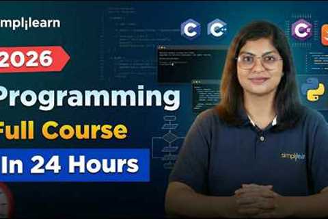 Programming Full Course 2026 [FREE] | Complete Programming Tutorial For Beginners | Simplilearn
