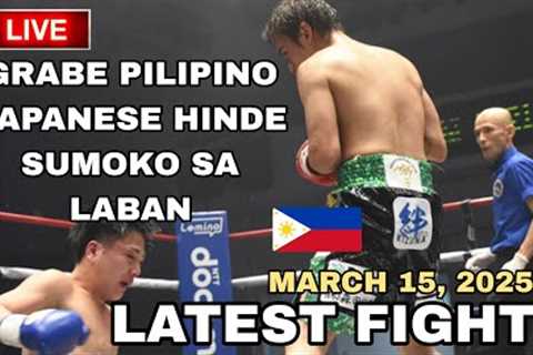 LATEST FIGHT! March 15, 2026 l Grabe PILIPINO JAPANESE hinde inatrasan ang WBA champion