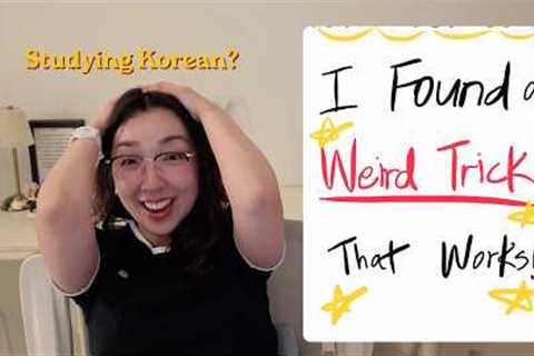 The Korean Vocabulary Hack I Wish I Knew Earlier