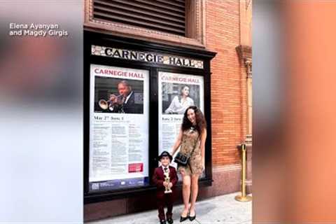 Maryland piano prodigy takes the stage at Carnegie Hall