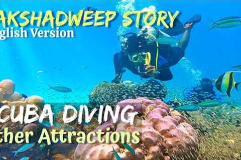 Scuba diving in Lakshadweep | Glass boating and Fishing in Indian island