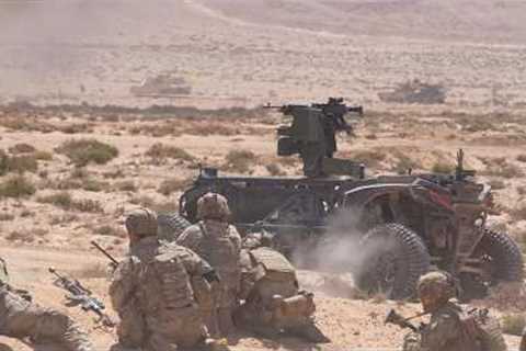 AI warfare is here and the U.S. military is practicing for it, robots and all