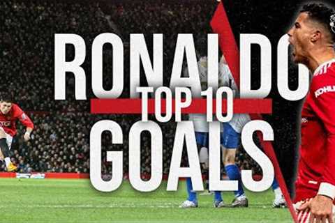 Top 10 | Cristiano Ronaldo Goals For United