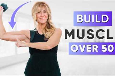 Struggling To Build Muscle After 50? Try This 30 Min Full Body Workout!