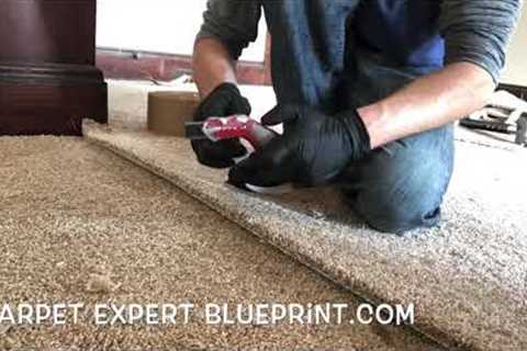 How To Carpet Seam, Step By Step