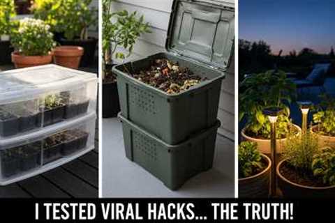 Tried 10 NEW Viral Dollar Tree Garden Hacks – I Didn’t Expect This!