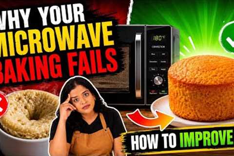 STOP baking cakes in the microwave until you watch this! Tips for improving microwave baking