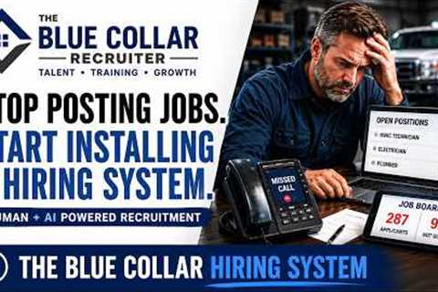 The Blue Collar Hiring System | Human + AI Powered Recruitment