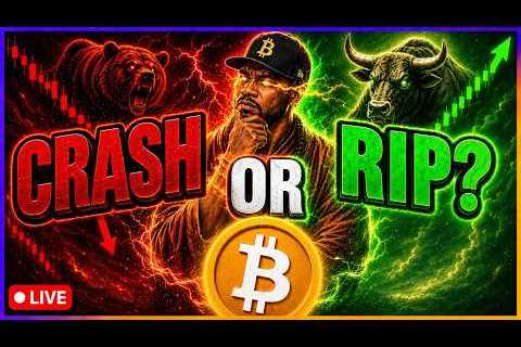 Does Bitcoin Crash or Rip? Live Trading