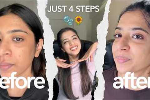4 Step Skincare Routine for Oily Skin | Best Products &amp; Results