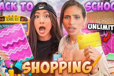 BACK TO SCHOOL SHOPPING! *No Budget*